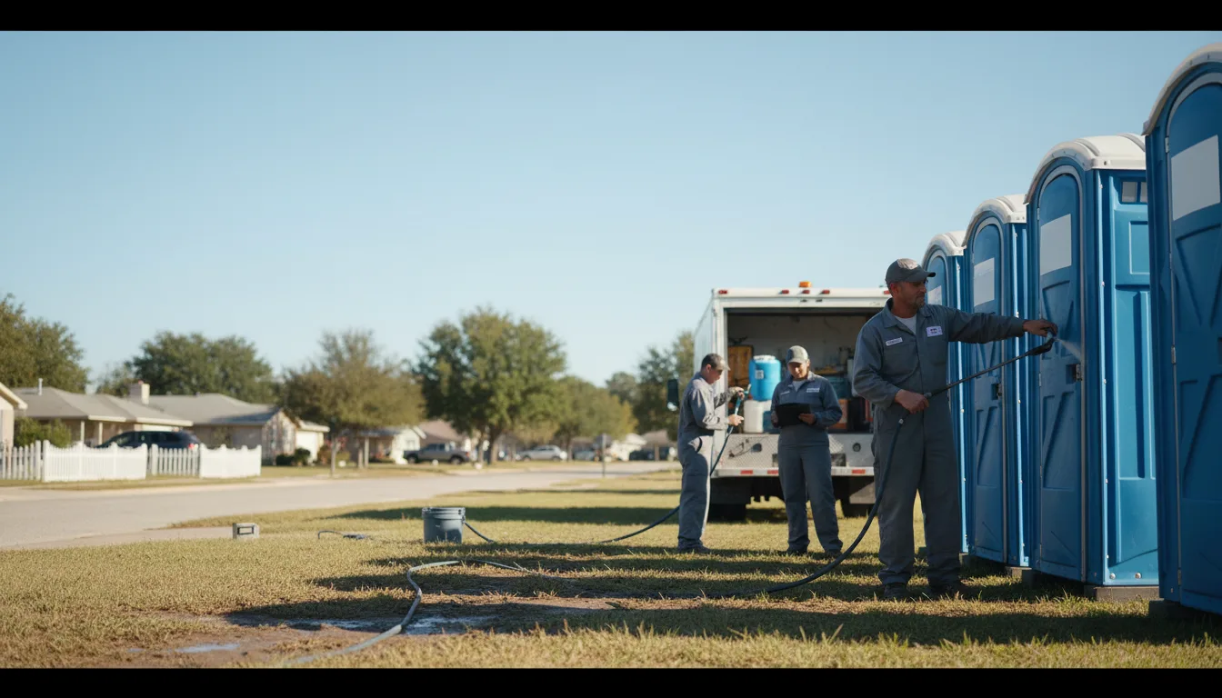 Long-Term Portable Toilet Rental in Caledonia, OH near me